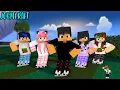 Download Lagu APHMAU FRIENDS CREW SLEEPOVER | GOMY GOMY DANCE | CHICKEN WINGS MEME - Minecraft Animation