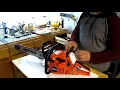 Brand New Echo Chainsaw CS 590 no start SOLVED