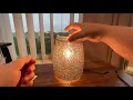 Scentsy Twinkle wax warmer plus Tin stand