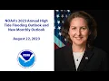 NOAA s 2023 Annual High Tide Flooding Outlook and New Monthly Outlook