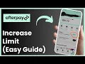 How to Increase AfterPay Limit after Late Payment