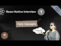 React Native Interview Part 1