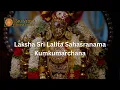 Lagu Laksha Sri Lalita Sahasranama Kumkumarchana 2 -Jan 01 2026