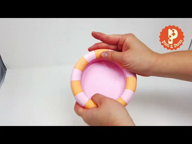 Retro Striped Inner Tube Stackable Tray - Stylish and Functional Storage Solution video thumbnail