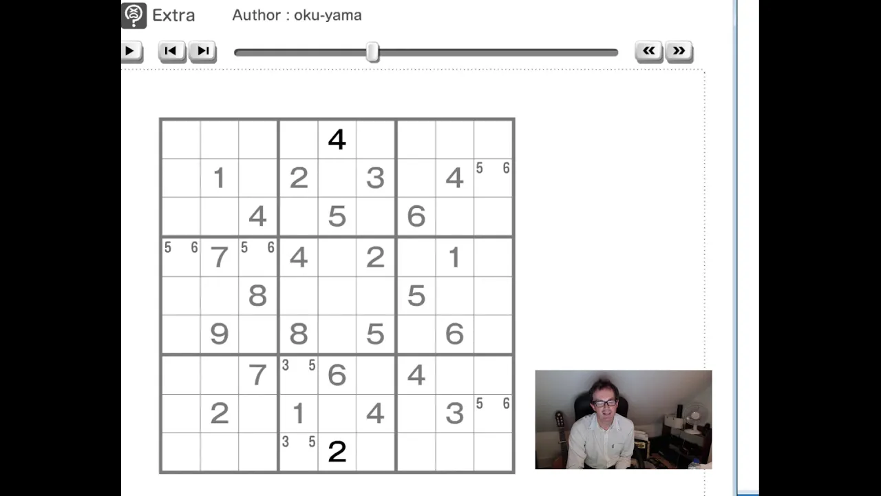 Studying The Solving Of A Sudoku Genius
