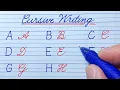 Cursive Writing A to Z vs Print Handwriting A to Z Cursive Letters ABCD Cursive Handwriting ABC