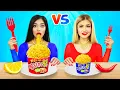 Download Lagu BIG vs MEDIUM vs SMALL Food Challenge | Eating Yummies from Different Types of Plates by RATATA