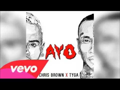 Download MP3 Chris Brown feat.  Tyga -  Ayo (Clean Audio)