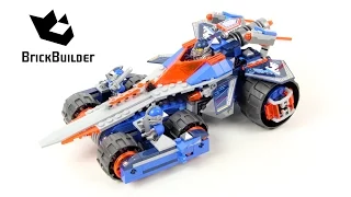 Lego Nexo Knights 70315 Clay's Rumble Blade - Lego Speed build