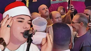 الشيخ محمود القزاز يوصل التالق وابداع ينطلق اسمع رائعة الشمس وضحاها باداء العظماء مفاجاه اسيوط 2022 