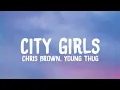 Download Lagu Chris Brown - City Girls (Lyrics) ft. Young Thug