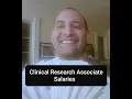 Clinical Research Associate CRA Salaries