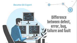 Testing terms defect bug error failure and fault - DIFFERENCES AND REAL EXAMPLES