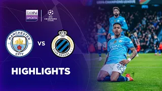 manchester city 3 1 club brugge champions league 24 25 match highlights