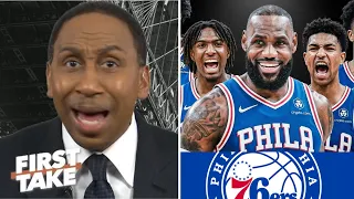 Stephen A. reveals LeBron taking 76ers 'very seriously' as potential landing spot | FIRST TAKE