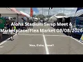 4K Aloha Stadium Swap Meet Marketplace Flea Market 2026 in Aiea Oahu Hawaii