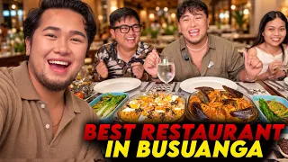 TRYING THE BEST RESTAURANT IN BUSUANGA