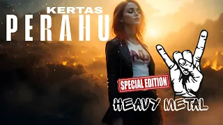 maudy ayunda perahu kertas rock metal cover 
