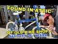 I FOUND AN 80 s DYNO IN THE ATTIC OF AN OLD BIKE SHOP WOW OLD SCHOOL BMX