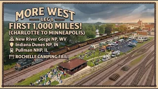 We Drove 1,000 Miles to 3 #NationalParks! | MORE WEST Leg 1