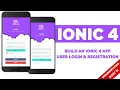 Build an Ionic 4 App with User Login and Registration - Part 3