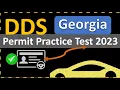 Georgia Permit Practice Test 2023 DDS GA Driving Test Questions and Answers