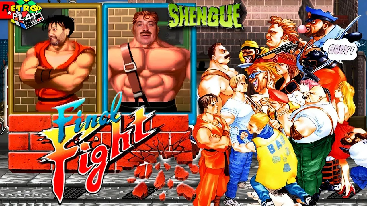 Shengue & Gerardo en Retro Play ( Final Fight )