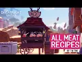 Disney Dreamlight Valley - All Meat Recipes from Eternity Isle