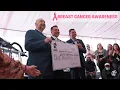 Oscar De La Hoya Presents 1 MILLION DOLLAR Check To Adventist Health White Memorial