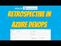 15 Retrospective meeting setup in azure DevOps boards