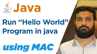 Hello World Program in Java on Mac
