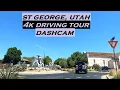 St George Utah 4k Driving Tour Dashcam Utah Tech