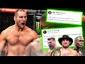 UFC FIGHTERS REACT Sean Strickland defeats Israel Adesanya at UFC 293