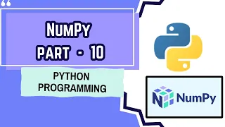Numpy part - 10 Numpy Array iterating with example and explanation MUST WATCH