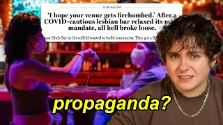 The Lesbian Bar Mask Mandate Story is Conservative Ragebait