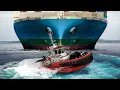 Download Lagu The Insane Amount of Power Tugboats Pack to Move Giant Ships
