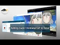 Adding hack Animated GIF s to Tenor