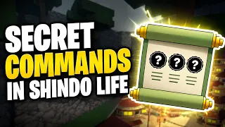 SECRET COMMANDS in SHINDO LIFE Roblox
