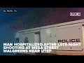 Man hospitalized after late-night shooting at Mesa Street Walgreens near UTEP