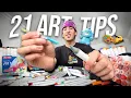 21 Art Tips That Will ACTUALLY Improve Your Art