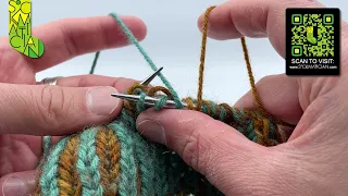 Blip-Free Left-Leaning Single Decrease in Inverted Double-Knitted Brioche A Sockmatician Tutorial