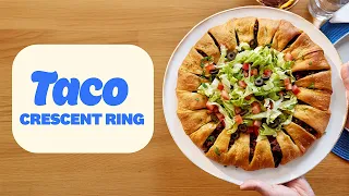 The Viral Taco Crescent Ring Recipe You Need To Try Doughboy s Dinner Hacks