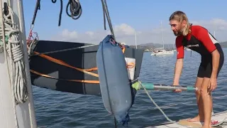Getting the rudder back where it belongs – EP 126 Sailing Seatramp