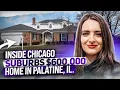INSIDE Chicago Suburbs 600 000 home in Palatine IL