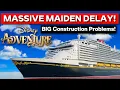 Download Lagu DELAYED! Disney Adventure Cruise Ship Maiden Voyage Delay Explained \u0026 How It Affects You!