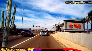 SUN CITY WEST - a Relaxing Drive through Town