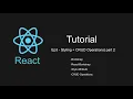 TAGALOG React JS for Beginners Tutorial Ep3 - Styling CRUD Operation part 2