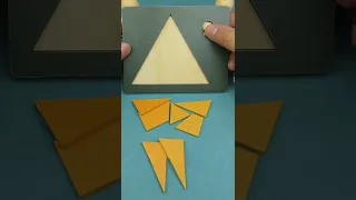 How to fit the small triangle without changing the puzzle s area
