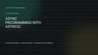 01 08 - Async Programming with asyncio