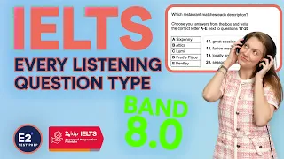 IELTS Listening: All 6 Question Types for Band 8 (2026)